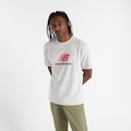 Camiseta New Balance Athletics Logo Masculina CINZA