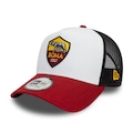 Boné New Era 9FORTY A-Frame Trucker Asroma Masculino BRANCO