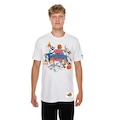 Camiseta New Era Regular Space Jam Masculina BRANCO