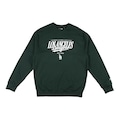 Blusão de Moletom New Era Fleece Tops Los Angeles Dodgers MLB Masculino VERDE