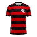 Camisa do Flamengo Home Rubro Negro Betel - Masculina PRETO/VERMELHO