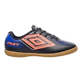 Chuteira Futsal Infantil Umbro Fast II PRETO/AZUL