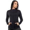 Jaqueta Gola Alta Esportiva Best Fit Azure Original - Feminina PRETO