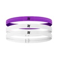 Faixa de Cabelo HUPI Kit 03 BRANCO/ROXO
