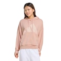Moletom adidas Essentials Big Logo C/Capuz - Feminino ROSA CLARO