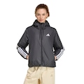 Jaqueta Feminina adidas Essentials 3 Stripes PRETO/BRANCO