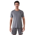 Camiseta New Balance M/C Active Logo - Masculina CINZA