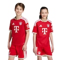 Camisa Bayern München I 26/27 adidas Infantil VERMELHO/BRANCO