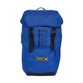 Mochila Flap Três Listras adidas Unissex AZUL/PRETO