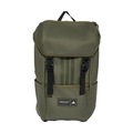 Mochila Flap Três Listras adidas Unissex VERDE/PRETO