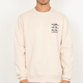 Moletom Quiksilver Careca Three Logo - Masculino CAQUI
