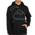 Moletom Quiksilver Canguru Big Block PS WT26 Masculino PRETO