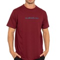 Camiseta Quiksilver Omni Font WT26 Masculina VERMELHO