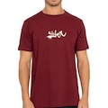 Camiseta Quiksilver Impaired Logo DNA WT26 Masculina VERMELHO