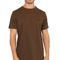 Camiseta Quiksilver Embroidery WT26 Masculina MARROM