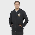 Moletom Volcom Canguru Grindit - Masculino PRETO