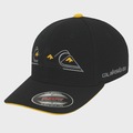 Boné Unissex Quiksilver Emb Three Logo - Aba Curva PRETO