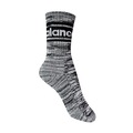Meia Space Dye Cano Alto New Balance Unissex PRETO/BRANCO