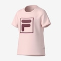 Camiseta Fila Degradê Infantil ROSA