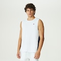 Camiseta Sem Manga Fila Grid Match Masculina BRANCO