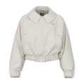 Jaqueta New Balance Woven Bomber Feminina BRANCO