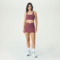 Short Saia Fila Touch Gym Feminino VINHO