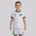Kit Uniforme de Chapecoense Supporter Echo Kappa  - Infantil BRANCO
