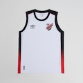 Camiseta Regata de Basquete Umbro Cap Away 2026 Masculino BRANCO