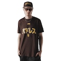 Camiseta New Era Regular San Diego Padres MLB Hyperfly Masculina MARROM