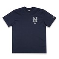 Camiseta New Era Regular New York Mets MLB Masculina AZUL