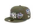 Bone New Era 59FIFTY New York Yankees Olive World Series Masculino VERDE