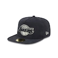 Bone New Era 59FIFTY A-Frame Los Angeles Lakers NBA Masculino PRETO