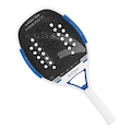 Raquete de Beach Tennis Shark Kinetic X-Blue 2026 - Adulto BRANCO