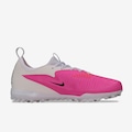 Chuteira de Society Infantil Nike Phantom 6 Academy Low BRANCO/ROSA