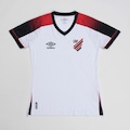 Camisa Umbro Cap Away 2026 Torcedora Feminino BRANCO