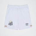Calção Umbro Santos Home 2026 Masculino BRANCO