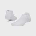 Meia de Corrida Under Armour Velociti Lite Cano Curto BRANCO