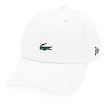 Boné Unissex Lacoste X New Era - Aba Curva BRANCO