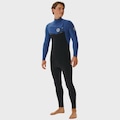Long John Rip Curl E-bomb Chest Zip Navy Masculino - 3/2mm AZUL