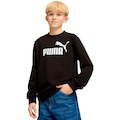 Blusão Puma Ess NO.1 Logo Crew - Infantil PRETO
