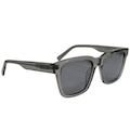 Óculos Unissex Evoke Uprise DS1 BRH02 Cristal Black/ Lente Gray Total CINZA