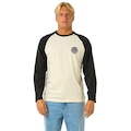 Camiseta Wetsuit Icon Rip Curl - Masculina BEGE