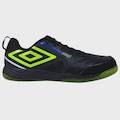 Chuteira Futsal Adulto Umbro Pro 5 Bump PRETO/VERDE CLA