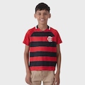 Camisa do Flamengo Manto Braziline - Infantil VERMELHO