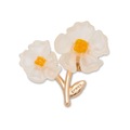 Jibbitz™ Flores Brancas E Laranja Único - Unissex BRANCO