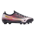 Chuteira de Campo Adulta Alpha Club Md Mizuno PRETO/VERMELHO