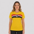 Camisa do São Paulo Braziline - Feminina AMARELO