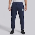 Calça de Moletom do Grêmio Escudo Retrô - Masculina AZUL