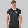 Camisa do Botafogo Retrô Jacquard 1995 - Masculina PRETO