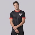 Camisa do São Paulo Classic Braziline - Masculina PRETO